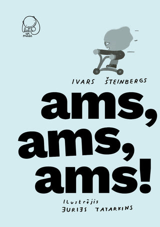 Ivara Šteinberga dzejas krājums bērniem “Ams, ams, ams!” saņem Latvijas Literatūras gada balvu