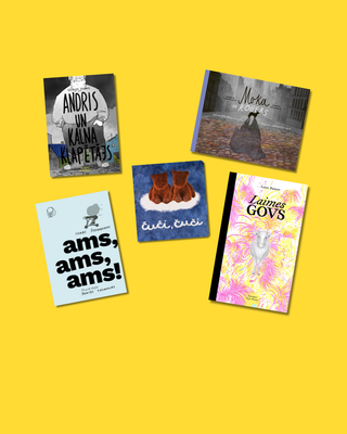 Grāmatu mākslas konkursam "Zelta ābele" 2025 nominētie izdevumi